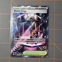 Pokemon Battle Cage 116/094 Ultra Rare Full Art Holo Phantasmal Flame - Image 1