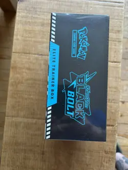 Pokemon TCG Scarlet And Violet Black Bolt Elite Trainer Box ETB SEALED - Image 4