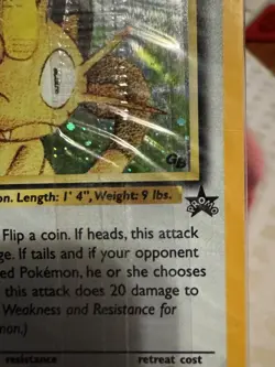 Meowth Pokemon TCG Holo WOTC BLACK STAR GB Promo #10 - FACTORY SEALED 820650805004 - Image 4