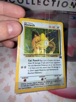 Meowth Pokemon TCG Holo WOTC BLACK STAR GB Promo #10 - FACTORY SEALED 820650805004 - Image 5