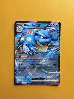 Blastoise EX | 030/142 | Double Rare Stellar Crown | Pokemon TCG | NM Condition - Image 1