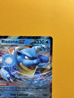 Blastoise EX | 030/142 | Double Rare Stellar Crown | Pokemon TCG | NM Condition - Image 4