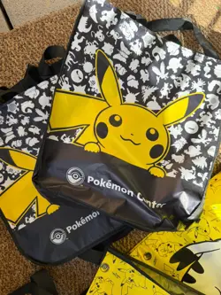 Pokemon Center EUIC 2026 Shopping Tote Bag Pikachu & Charizard | 4 bags - Image 2