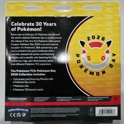 Brand New Factory Sealed 2026 Pokemon Day Collection - Image 2