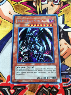 Red-Eyes Black Metal Dragon SECRET MISPRINT* pp01-en015 (NM/VLP) Secret Yu-Gi-Oh - Image 1