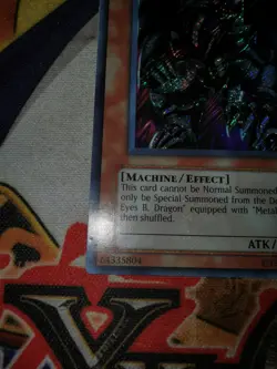 Red-Eyes Black Metal Dragon SECRET MISPRINT* pp01-en015 (NM/VLP) Secret Yu-Gi-Oh - Image 2