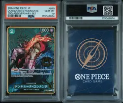 PSA10 One Piece Card DONQUIXOTE ROSINANTE 2nd Anniversary Set OP05-030 R JPN - Image 2