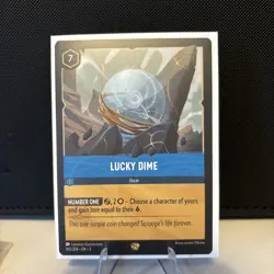 NON FOIL - Lucky Dime - 165/204 Legendary - Disney Lorcana TCG - Image 1