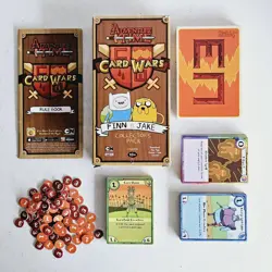 Adventure Time Card Wars: Finn vs Jake Collector's Pack Card Game - Complete - Image 1