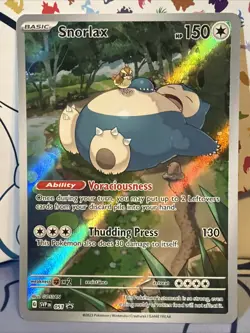 Snorlax 051 Sv: Scarlet & Violet Promo Cards Holo - Image 1