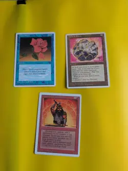 Fellwar Stone,Mana Short & Dwarven Weaponsmith -Magic the Gathering 3 Card. - Image 1