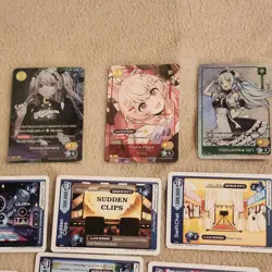 240+ Oshi Push Phase Origins VTuber TCG CCG Card Game Lot OP01/PHC - NM/Mint - Image 2