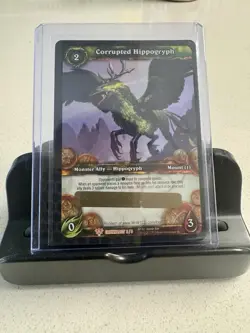 Corrupted Hippogryph - WoW TCG Loot Card (Unscratched/Unused RARE pack fresh) - Image 1