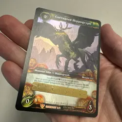Corrupted Hippogryph - WoW TCG Loot Card (Unscratched/Unused RARE pack fresh) - Image 4