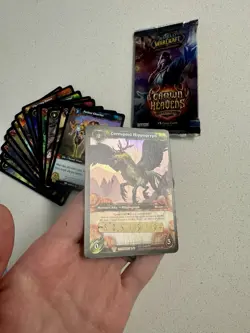 Corrupted Hippogryph - WoW TCG Loot Card (Unscratched/Unused RARE pack fresh) - Image 5