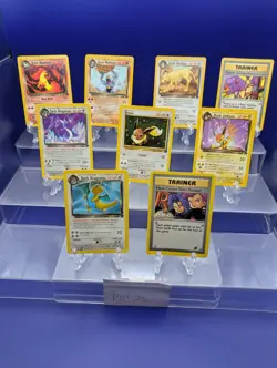 Pokemon Team Rocket Cards Lot Unlimited WOTC 1999-2000 LP with Rares P14-26 - Image 1
