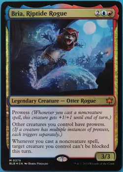 Bria, Riptide Rogue FOIL Bloomburrow NM Mythic Rare CARD (513813) ABUGames - Image 1