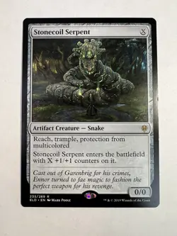 MTG Stonecoil Serpent Throne of Eldraine 235/269 Regular Rare - Image 1