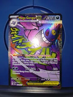 Mega Gengar ex 269/217 Me: Ascended Heroes Holo pokemon pack fresh NM - Image 4