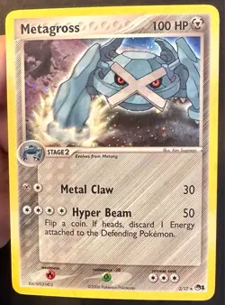 Metagross 2/17 2006 Pop Series 1 Pokemon Card TCG Promo Holo Rare Exclusive - Lp - Image 3
