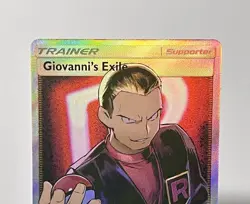 Giovannis Exile 67/68 (NM) Ultra Rare Sun & Moon: Hidden Fates 2019 Pokemon - Image 3