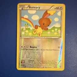 Pokemon Buneary 84/106 Flashfire Basic 2014 HP60 10 Attack Common Reverse Holo - Image 1