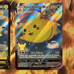 Flying Pikachu V & VMAX - 006 & 007/025 Pokemon TCG Celebrations Anniversary NM - Image 3