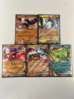 Pokemon EX Karten Set 5 Stuck Rieszahn EX, Miraidon EX, Despotar EX uvm. - Image 1
