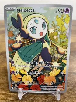 Meloetta 026 Me: Mega Evolution Promo Holo Pokemon TCG - Image 1