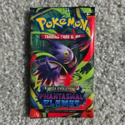 1x NEW SEALED Pokemon TCG: Phantasmal Flames Booster Pack-US SELLER - Image 1