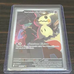 Pokemon TCG Team Rocket’s Mimikyu 238 /217 Ascended Heroes IR illustration Rare - Image 1
