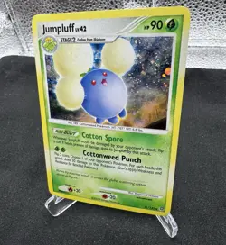Pokemon TCG Jumpluff Secret Wonders 11/132 Holo Rare 2007- LP (Holo Bleed) - Image 3