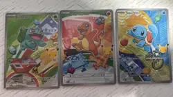 Pokemon 2026 First Partner Illustration Collection Series 1 Promos Set 37-39 #ML - Image 1