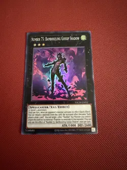 Yugioh TCG Number 75 Bamboozling Gossip Shadow TOCH-EN052 - Image 1