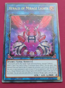 Herald of the Mirage Lights Ultra Rare 1st Ed. DUOV-EN011 NM Yugioh - Image 2
