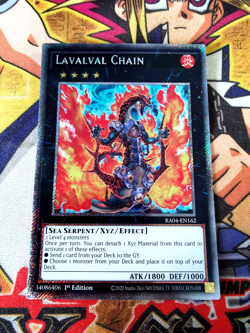 Lavalval Chain ra04-en162 (NEW) Platinum-Secret Yu-Gi-Oh - Image 1