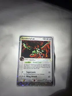 Aerodactyl EX - 94/100 - Ex Sandstorm Holo Rare Pokemon Card - LP - Image 1