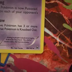 Pokemon Gengar 60/162 Breakthrough Holo Rare Stage 2 130 HP 2015 Card - Image 3