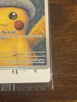Pikachu with Grey Felt Hat 085 Promo Card Van Gogh Sealed PSA 10 CONTENDER - Image 4