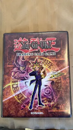 Vintage YUGIOH cards. Lot of 120; Stored In a binder ( Included) - Image 1