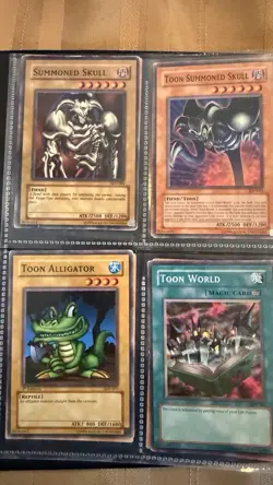 Vintage YUGIOH cards. Lot of 120; Stored In a binder ( Included) - Image 3