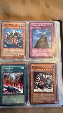 Vintage YUGIOH cards. Lot of 120; Stored In a binder ( Included) - Image 4
