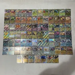 Pokemon TCG 79 Card Lot SV Scarlet & Violet EX LP-NM - Image 1