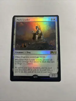 Pack Leader - Prerelease Card Foil MTG Plus Bonus Card!!! - Image 1