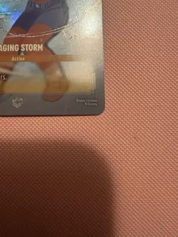 Disney Lorcana Raging Storm Winterspell Enchanted Card Foil Stitch Lilo 225/204 - Image 2