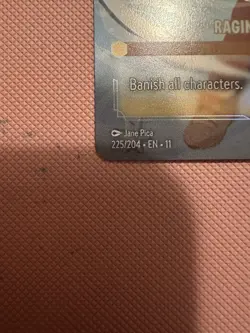 Disney Lorcana Raging Storm Winterspell Enchanted Card Foil Stitch Lilo 225/204 - Image 3