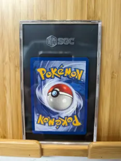 Grass Energy Green Leaf Pokemon Card 99/102 Base Set 1999 Sgc Graded 10 Gem - Image 2