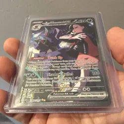 Pokemon Marnie's Grimmsnarl EX 287/217 320 HP Rare Holo Full Art ASCn Card - Image 1