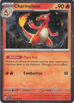 Charmeleon Cosmos Holo Uncommon Miscellaneous Cards & Products 008/091 NM Holo - Image 1
