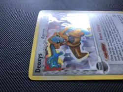 POKEMON PROMO CARD - POP SERIES 4 - DEOXYS 2/17 - V RARE - (COSMIC HOLO) - Image 4